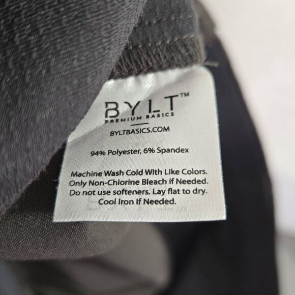 BYLT Shorts Men 3XL Blacl Kinetic Performance Golf Lightweight Zip Pocket - Picture 10 of 12